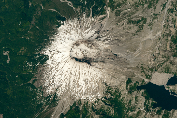 An Astronaut’s View of Mount St. Helens
