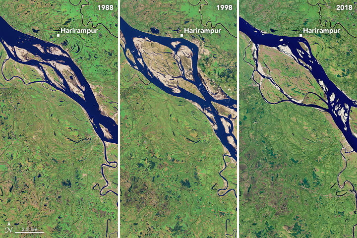 The Most Erosive Area on the Padma