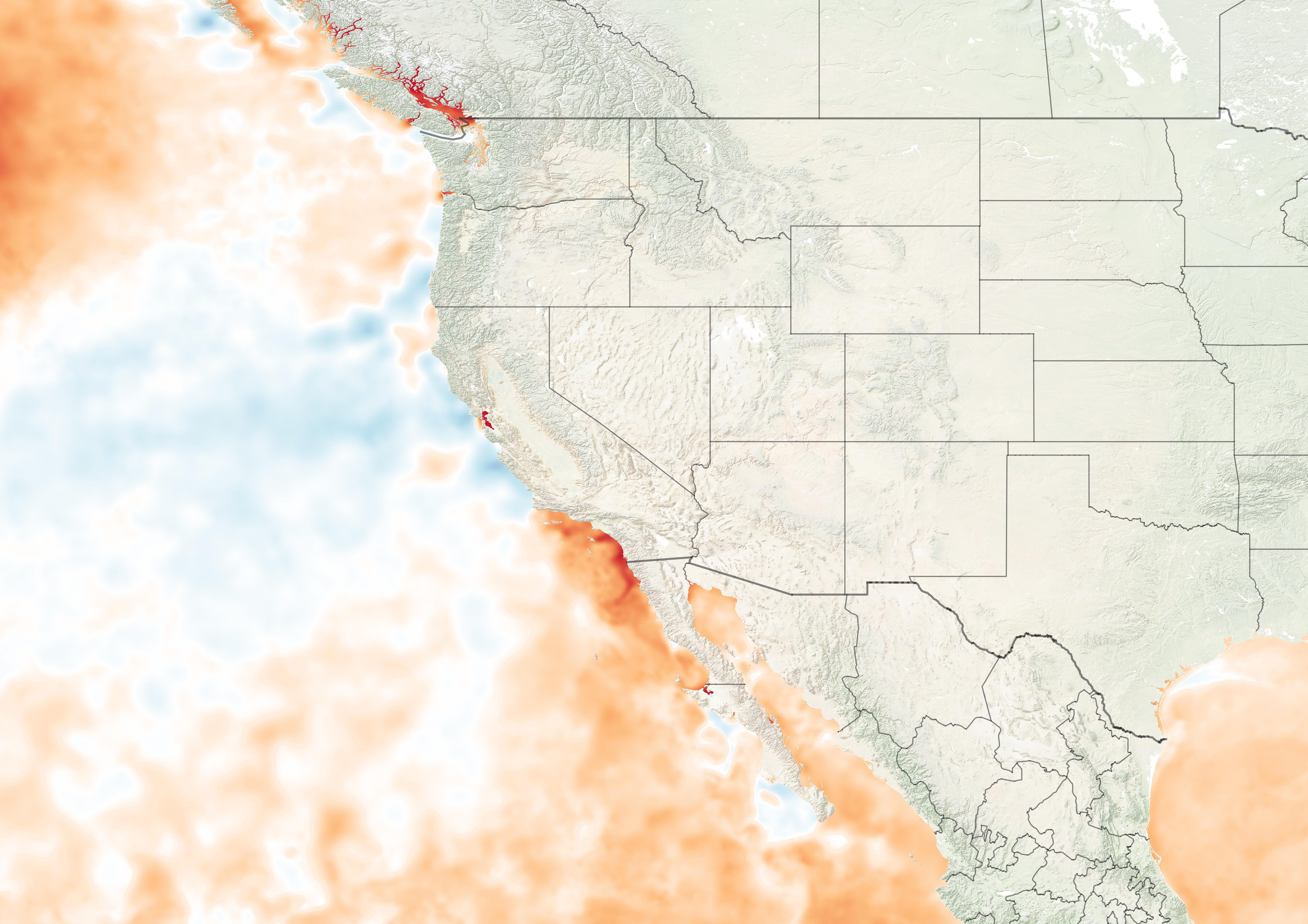 Record Warm Waters off Southern California - related image preview