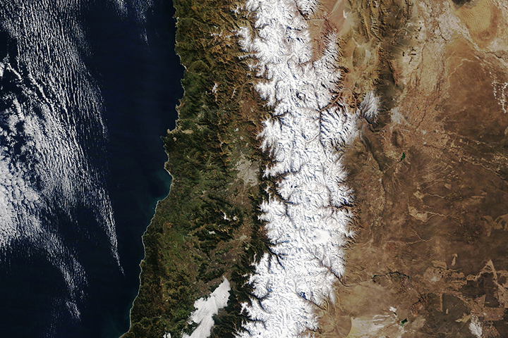 Winter in the Andes   