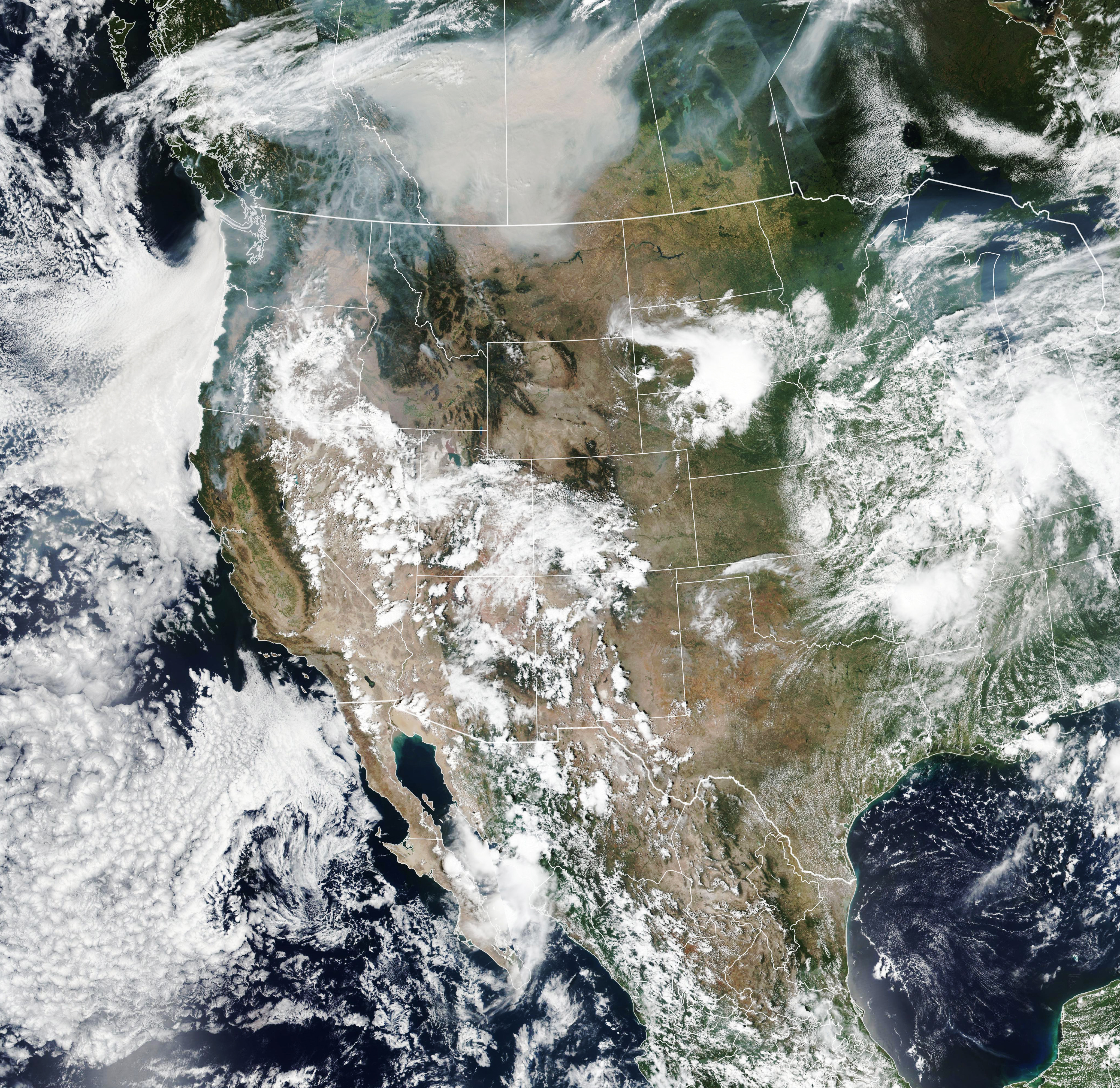 Smoky Skies in North America - related image preview