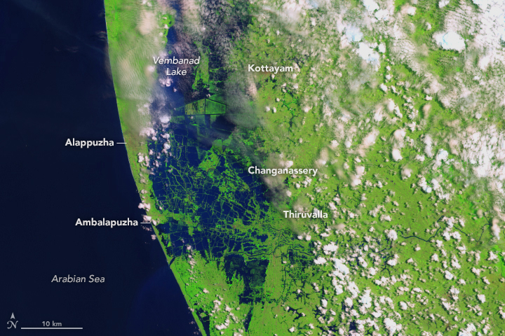 Before And After The Kerala Floods