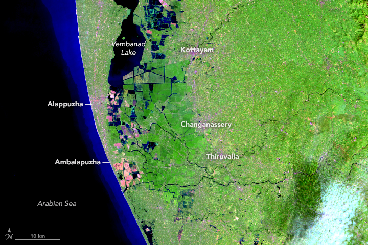 Before and After the Kerala Floods