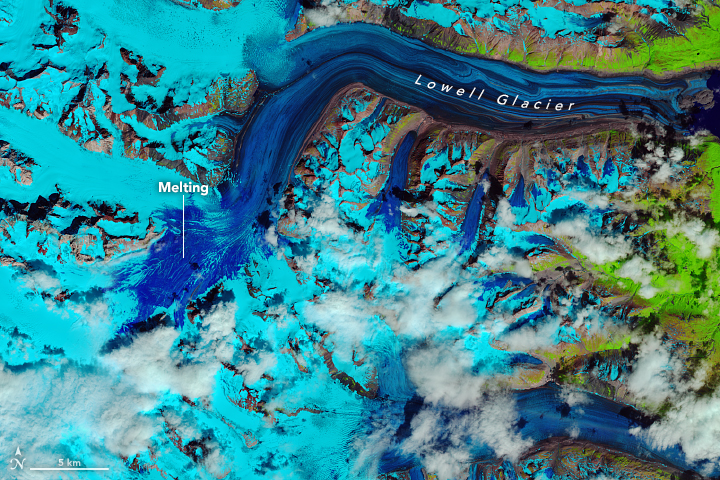 “Snow Swamp” on Lowell Glacier 