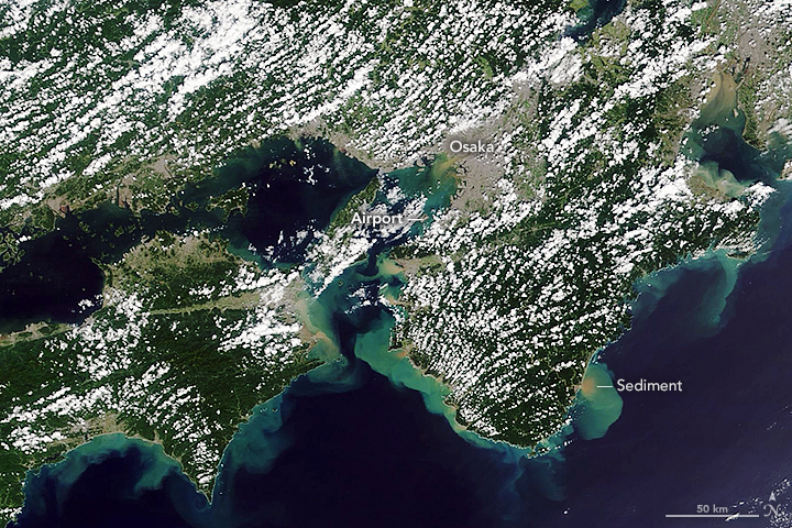 Japan’s Waters Run Brown after Typhoon Jebi - related image preview