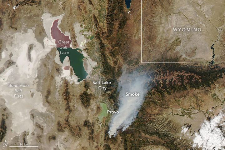 Fires ablaze in northeastern Utah