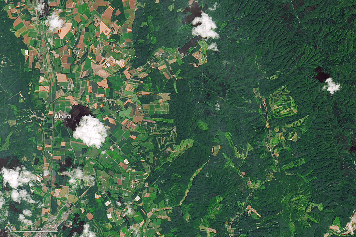 Landslides in Hokkaido
