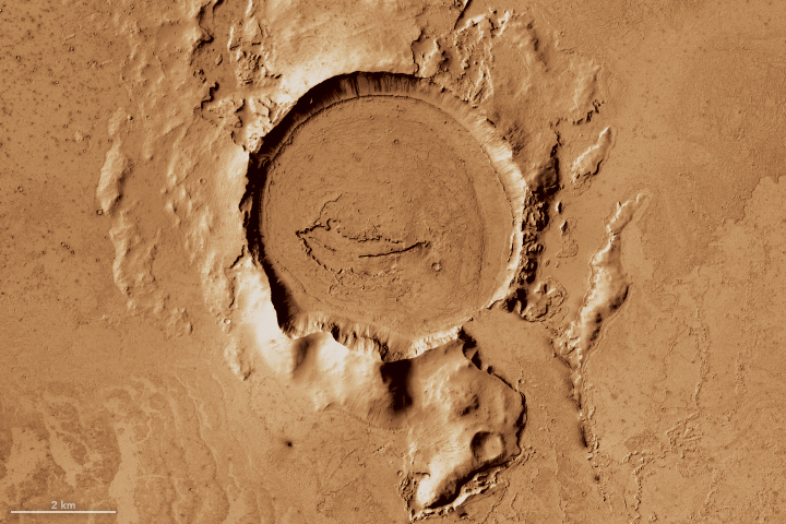 Flood Basalts on Mars and Iceland - related image preview