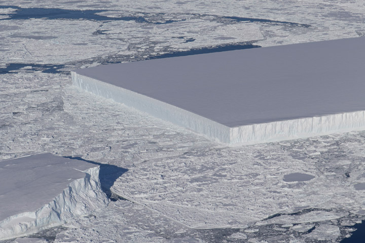 A Neat Slice of Ice in Antarctica