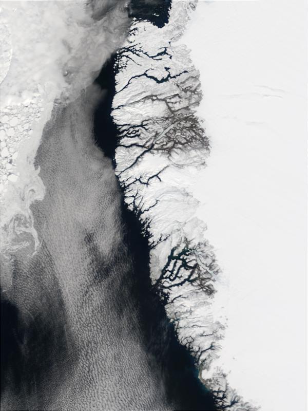 Southwest coast of Greenland and Davis Strait - related image preview