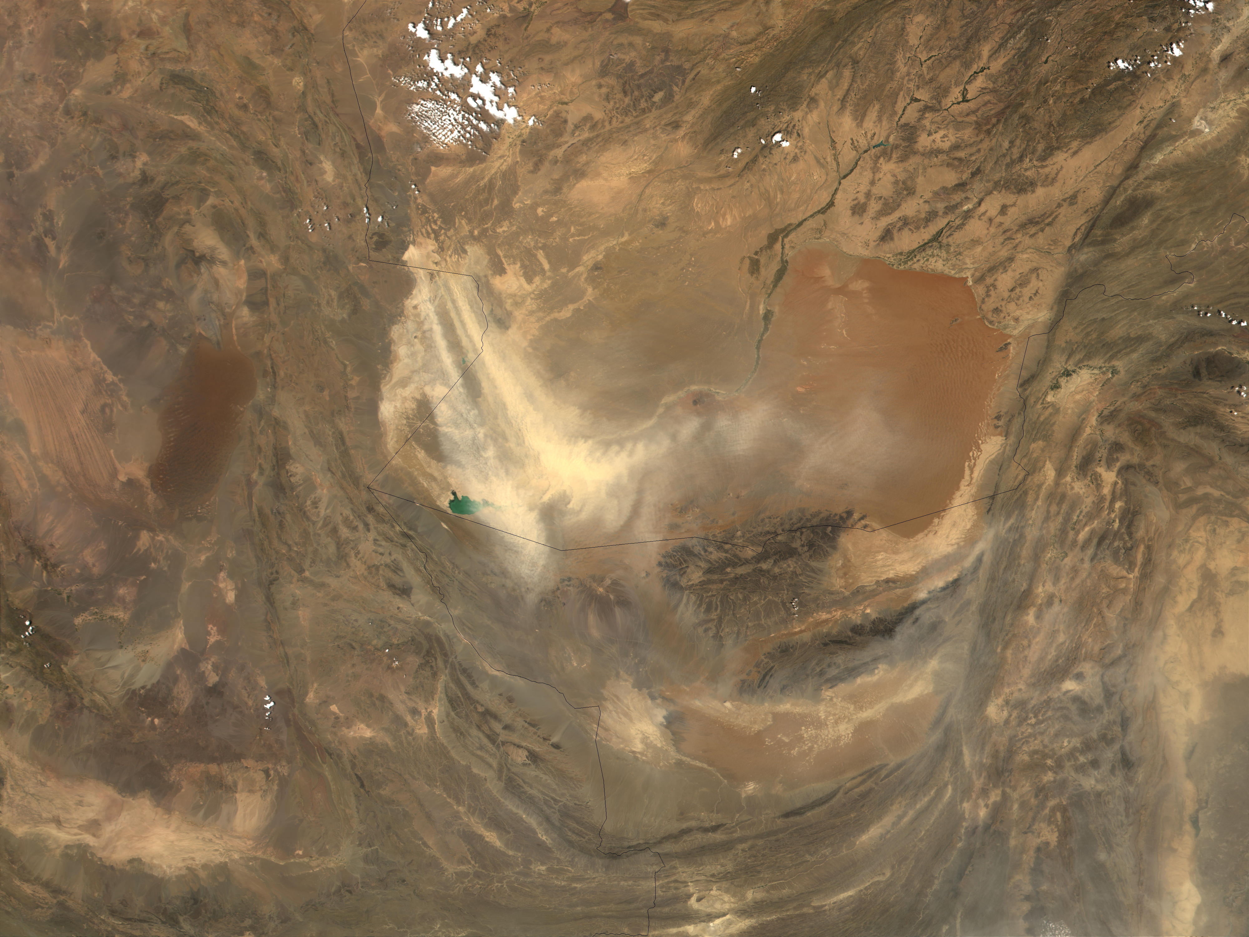 Dust storm in Southern Afghanistan - related image preview