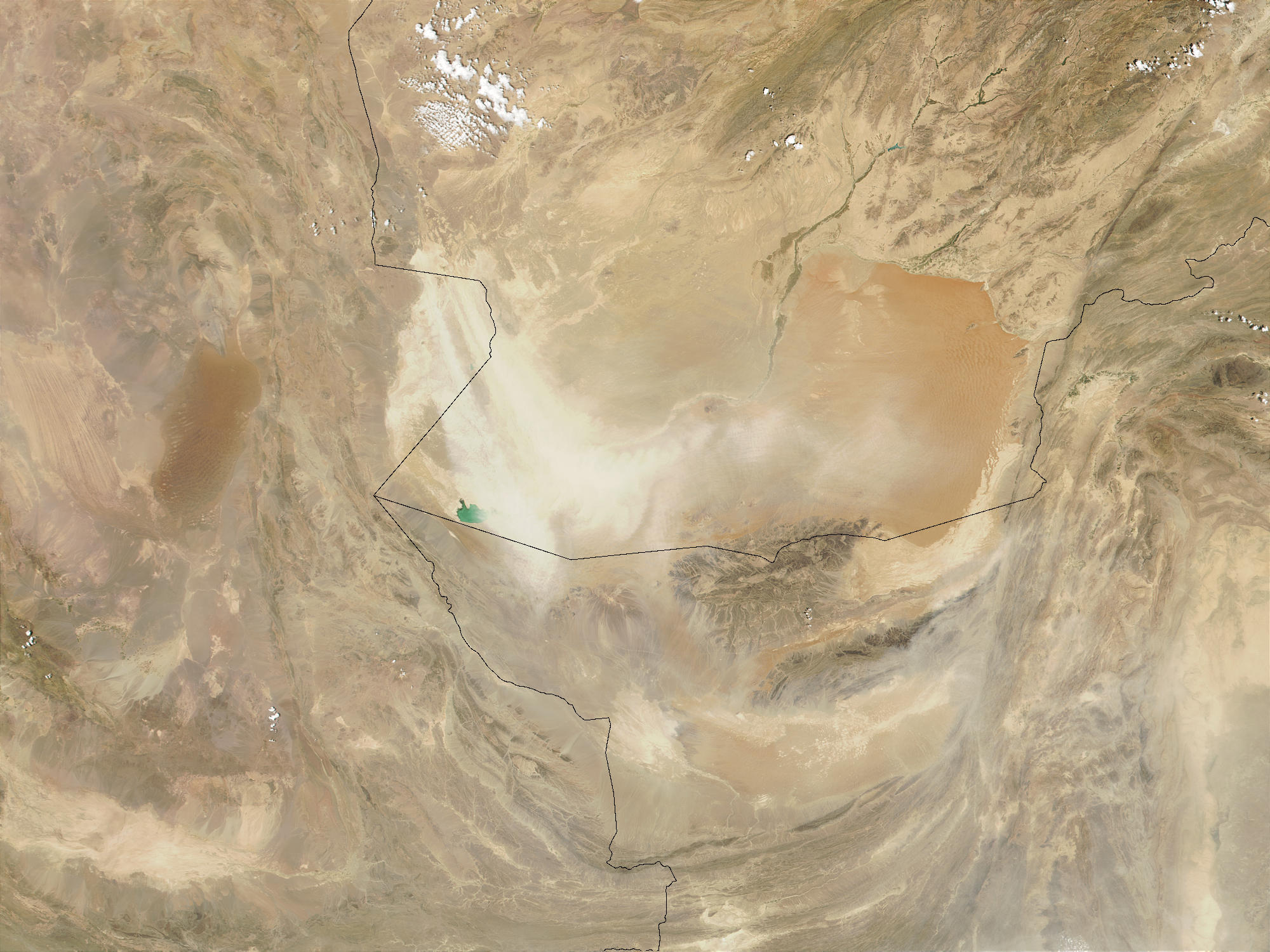Dust storm in Southern Afghanistan - related image preview