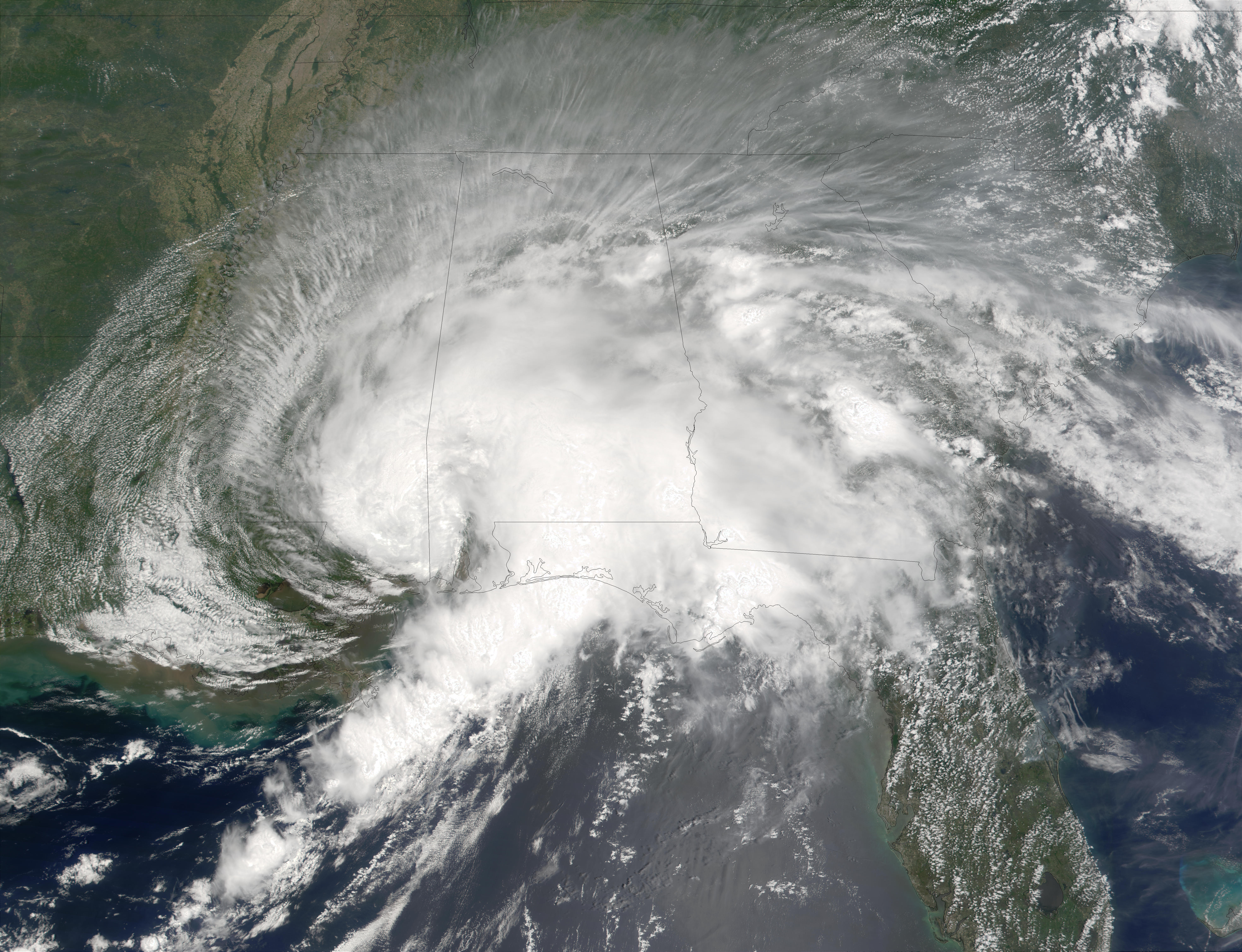 Tropical Storm Allison over Southeast United States - related image preview