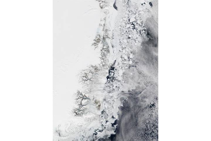 East coast of Greenland - selected image