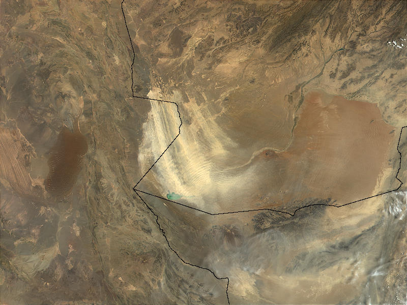 Dust storm in southern Afghanistan - related image preview