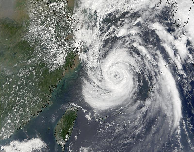 Typhoon Nari (20W) off the coast of China and Taiwan - related image preview
