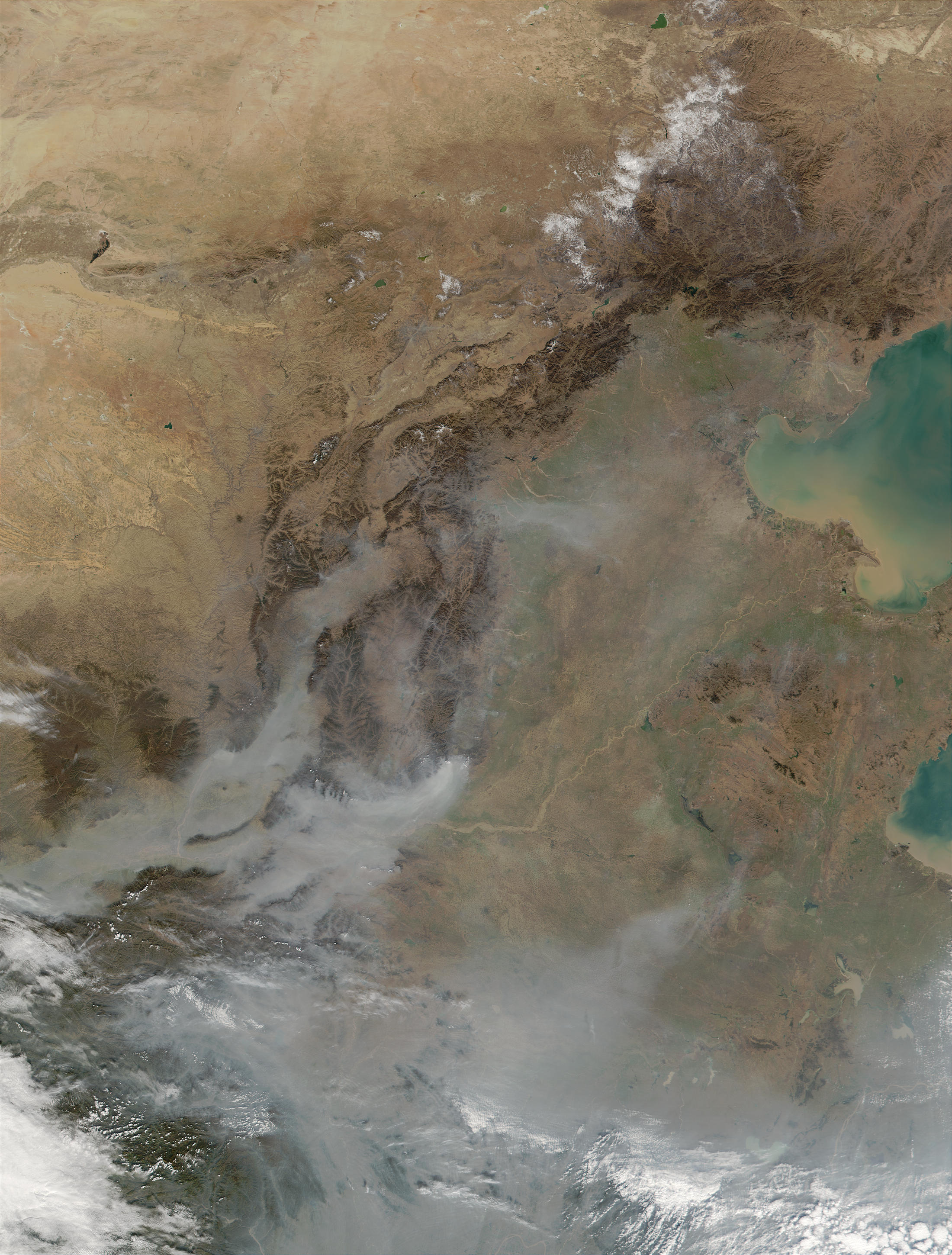 Thick aerosols in China - related image preview