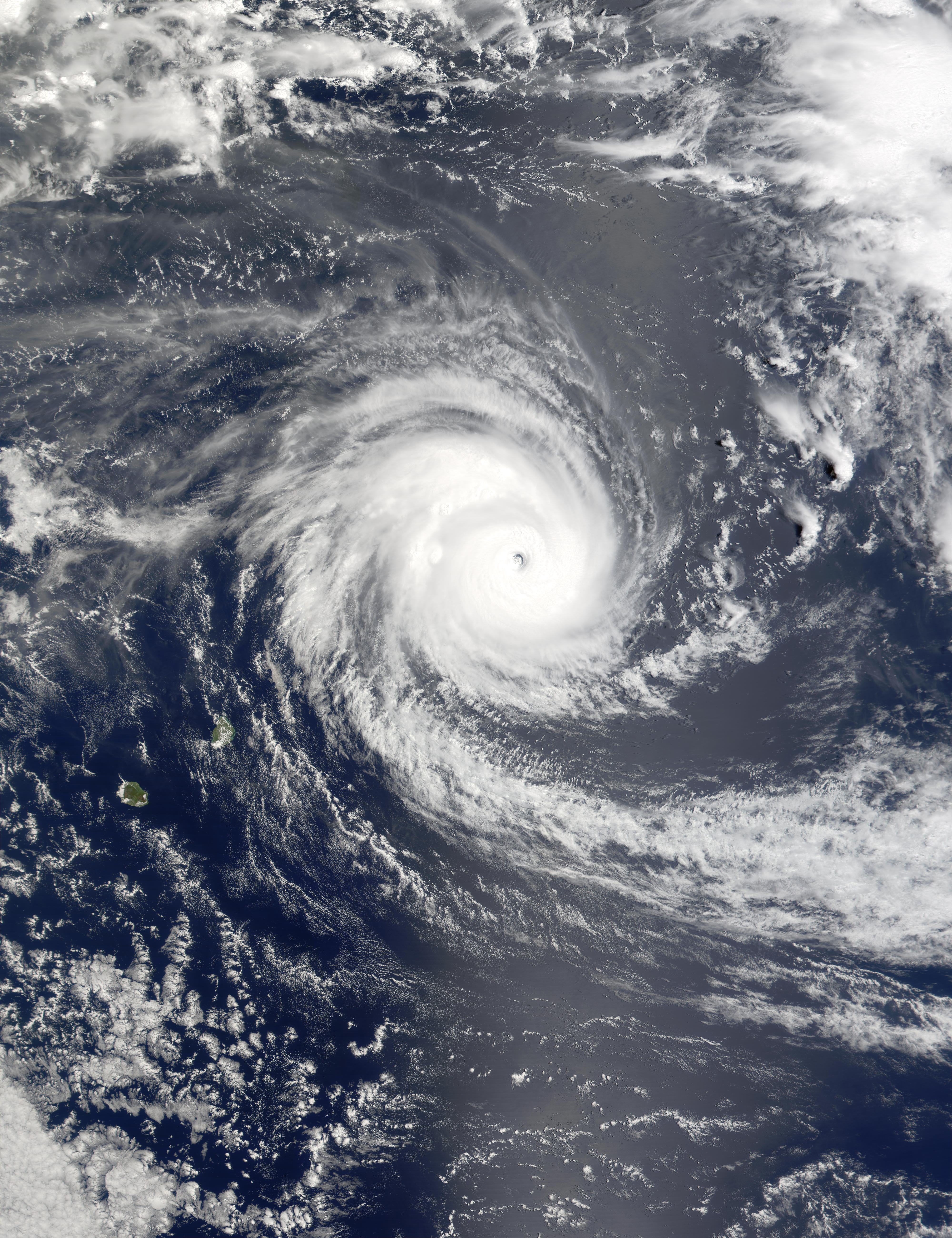 Tropical Cyclone Dina (10S) northeast of Mauritius and Reunion Islands, Indian Ocean - related image preview