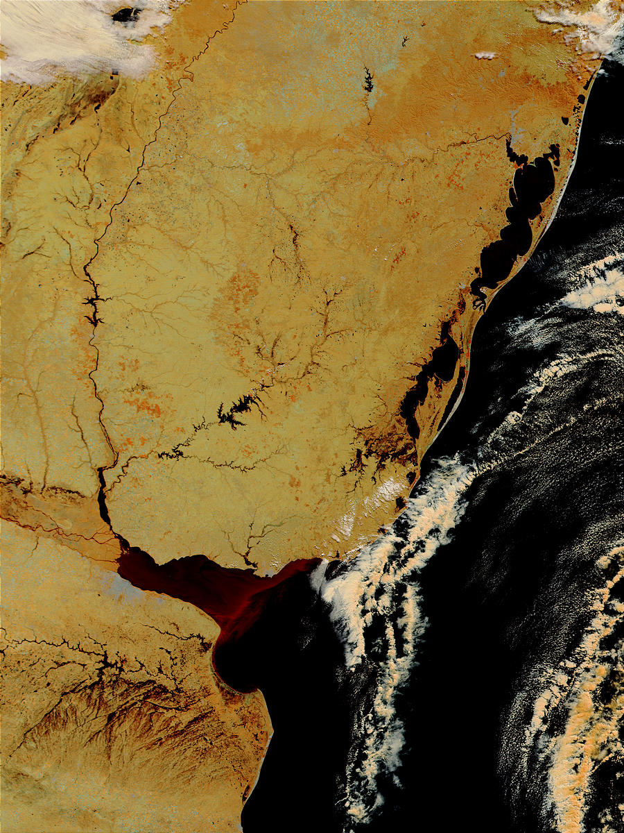 Uruguay (false color) - related image preview