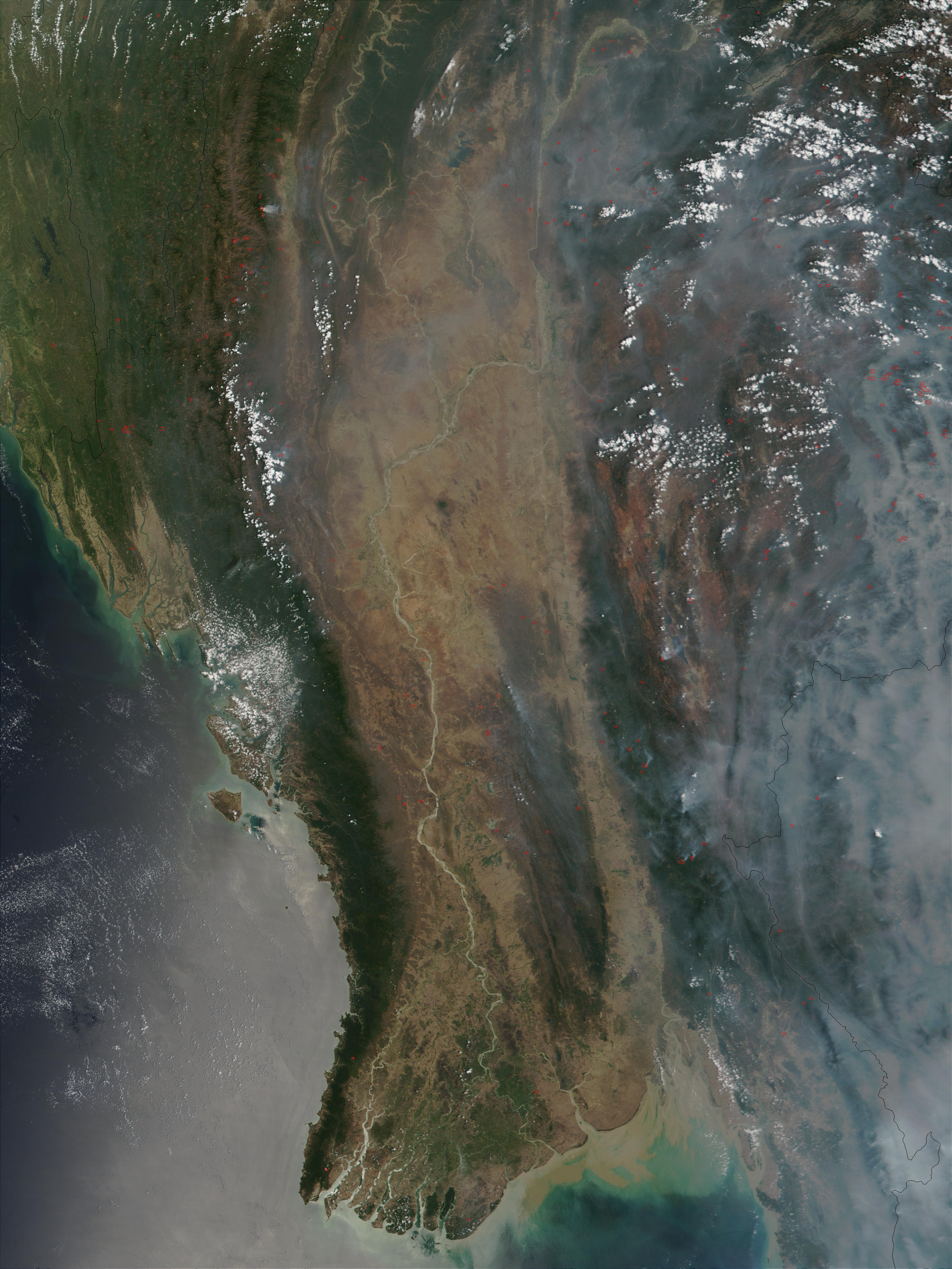 Fires in Myanmar - related image preview