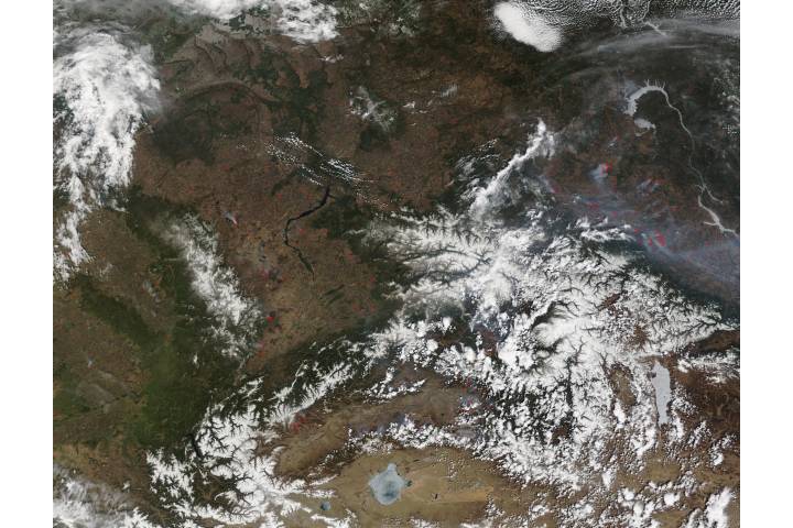 Fires near Krasnoyarsk, Russia - related imagethumbnail
