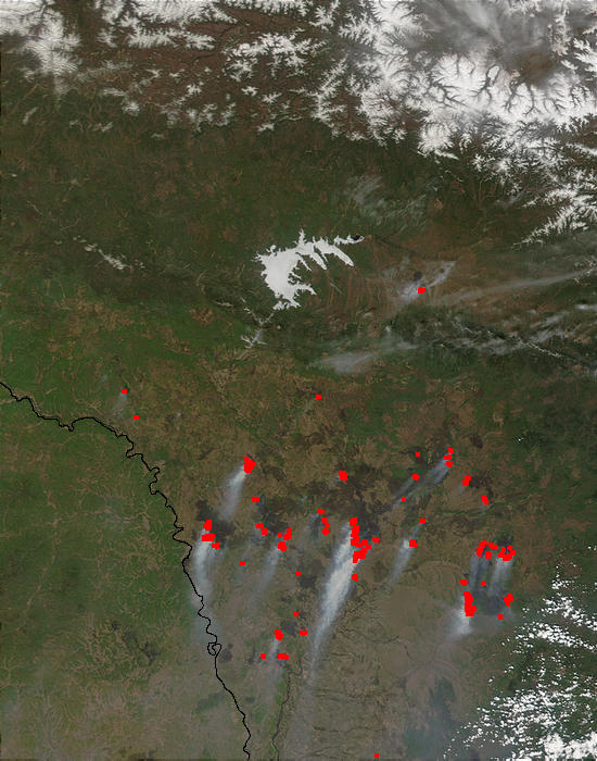 Fires in the Amur Region, Eastern Russia - related image preview