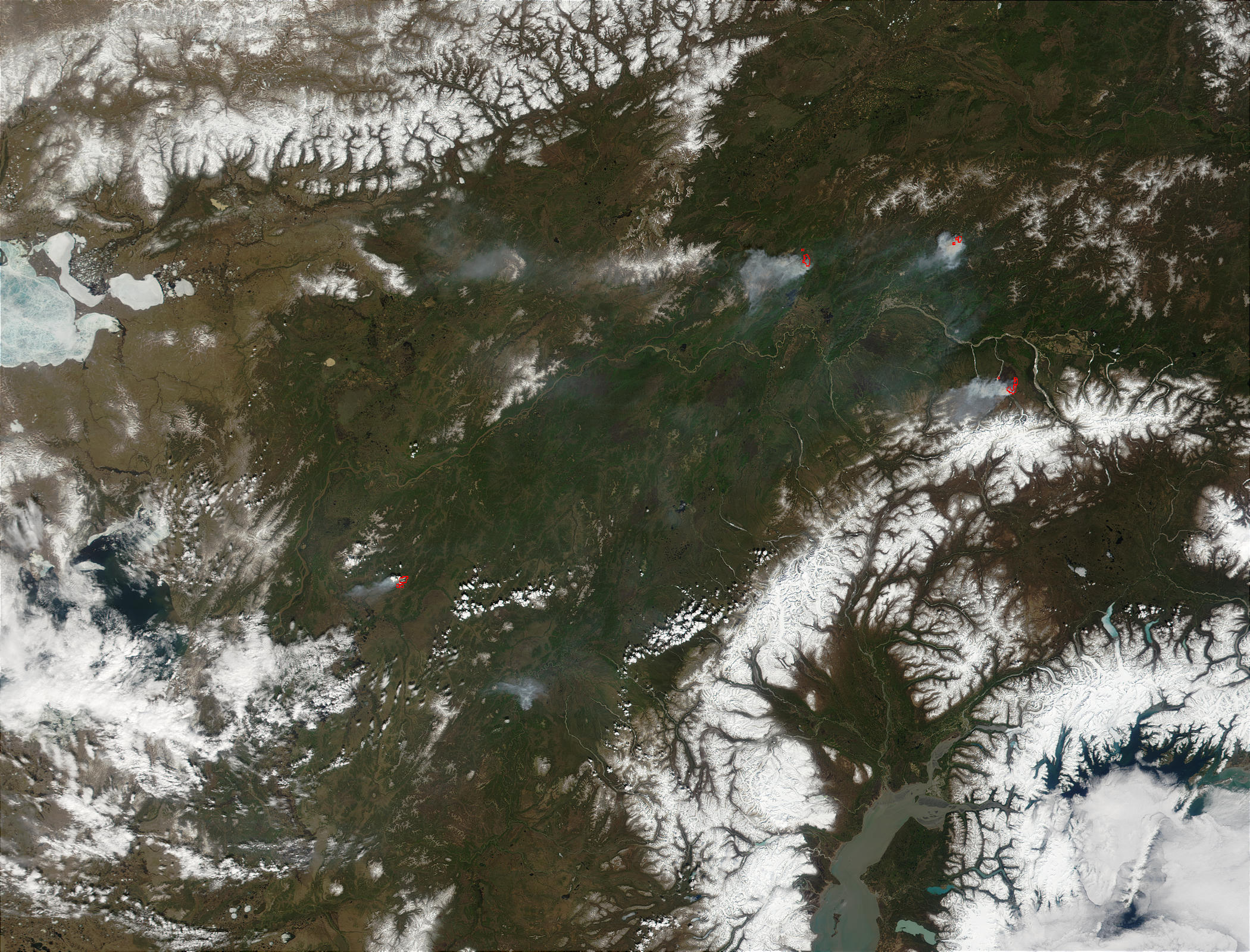 Fires in Central Alaska - related image preview