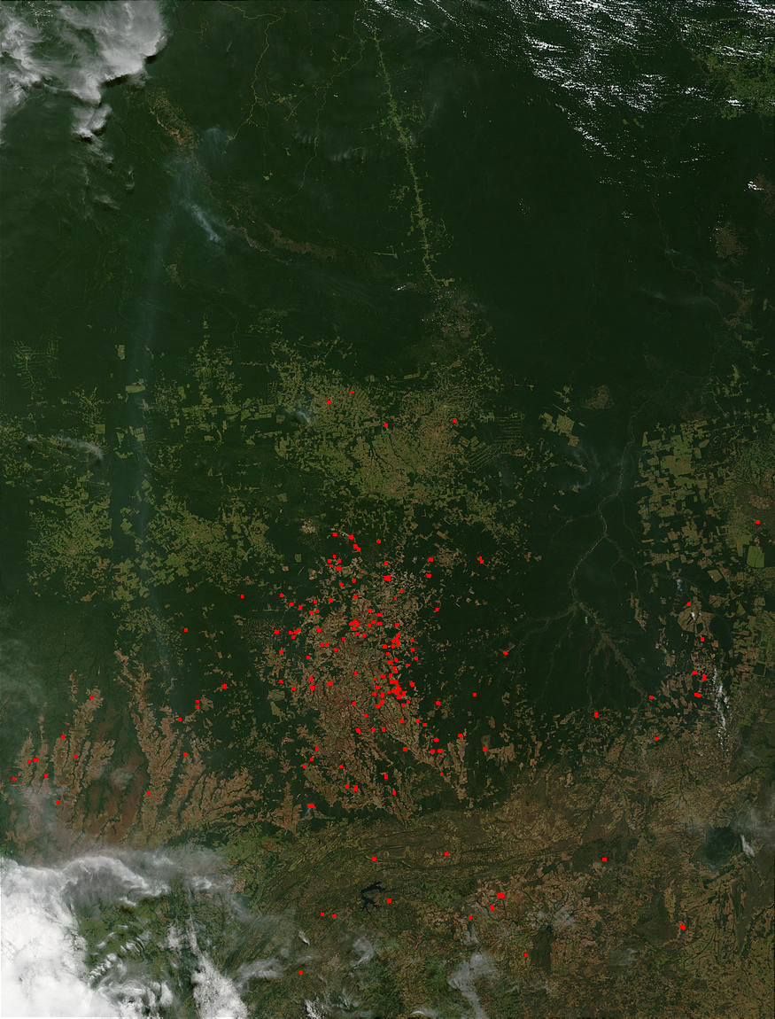 Fires in Mato Grosso State, Brazil - related image preview