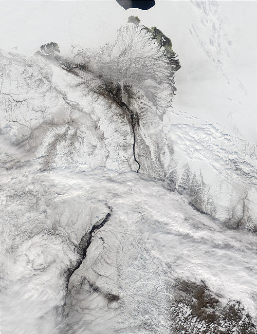 Mouth of the Lena River, Russia