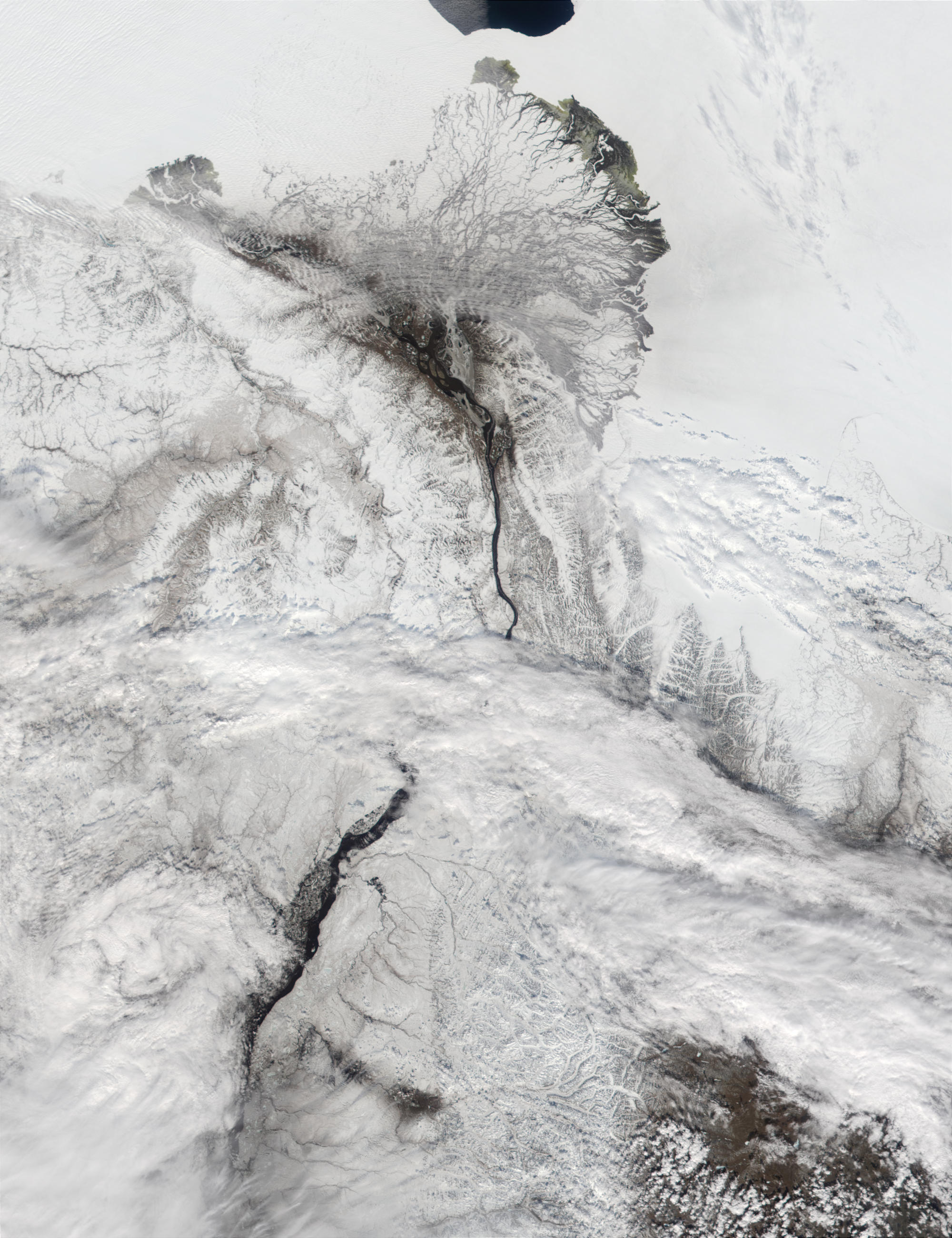 Mouth of the Lena River, Russia