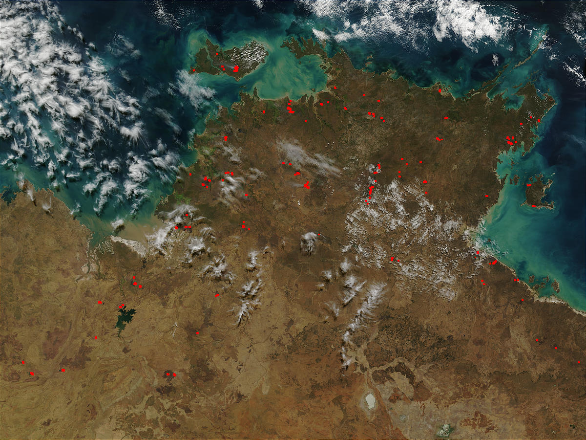 Fires in Northern Australia - related image preview