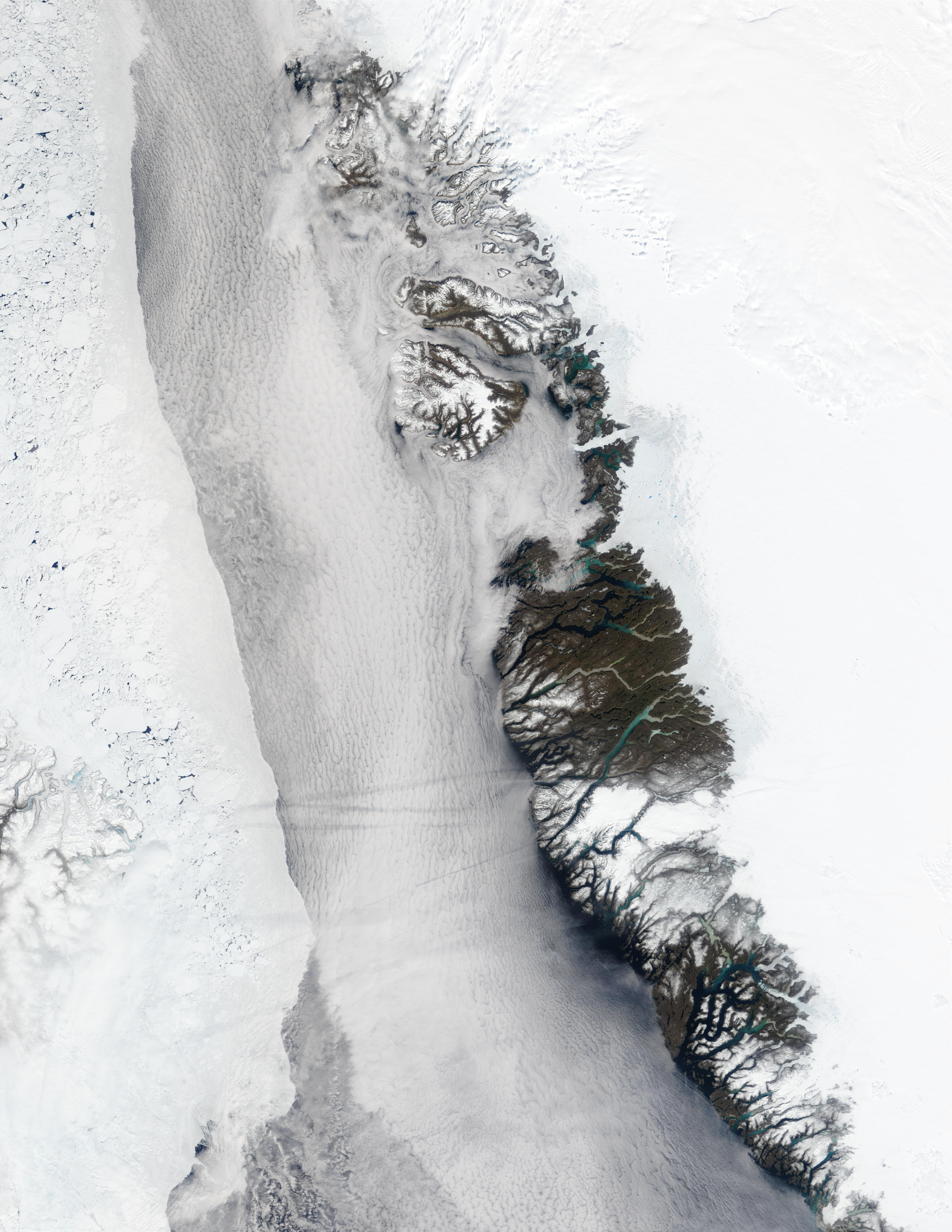 Greenland West Coast and Davis Strait - related image preview