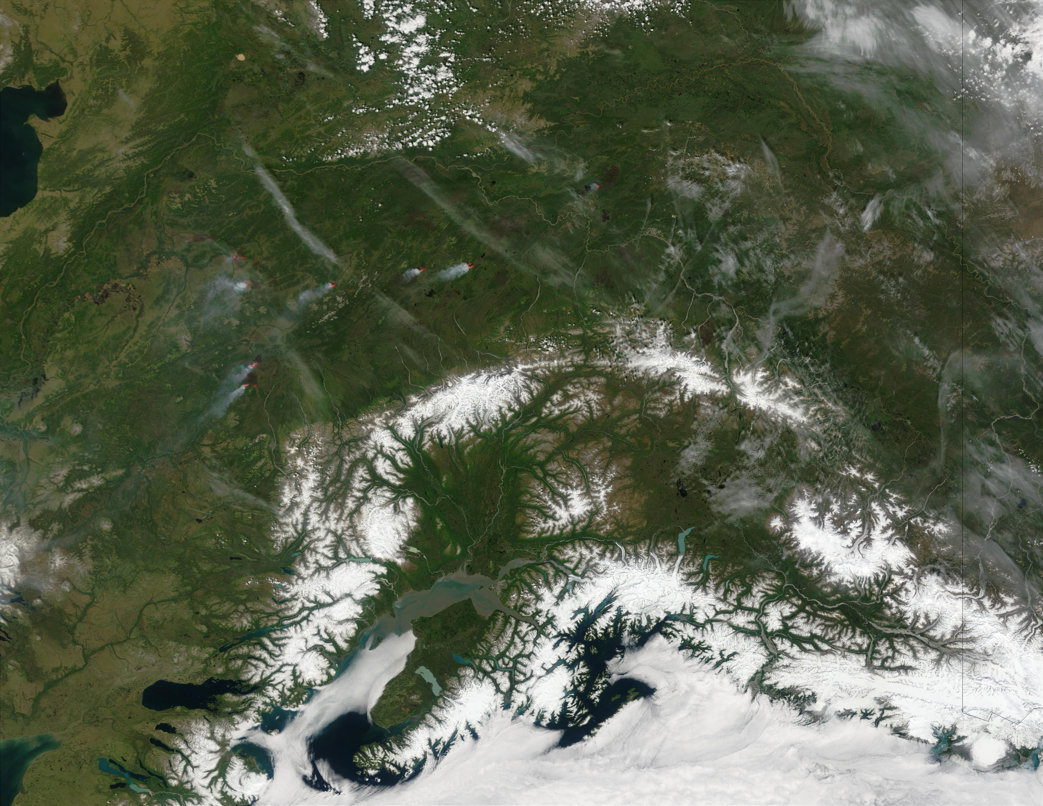 Wildfires in Central Alaska - related image preview