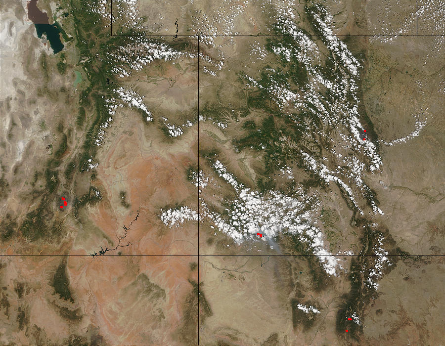 Wildfires in Utah, Colorado, and New Mexico - related image preview