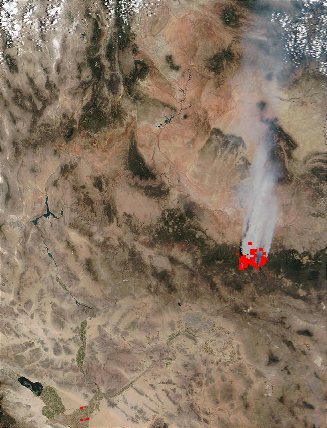 Rodeo and Chediski Fires, Arizona - related image preview