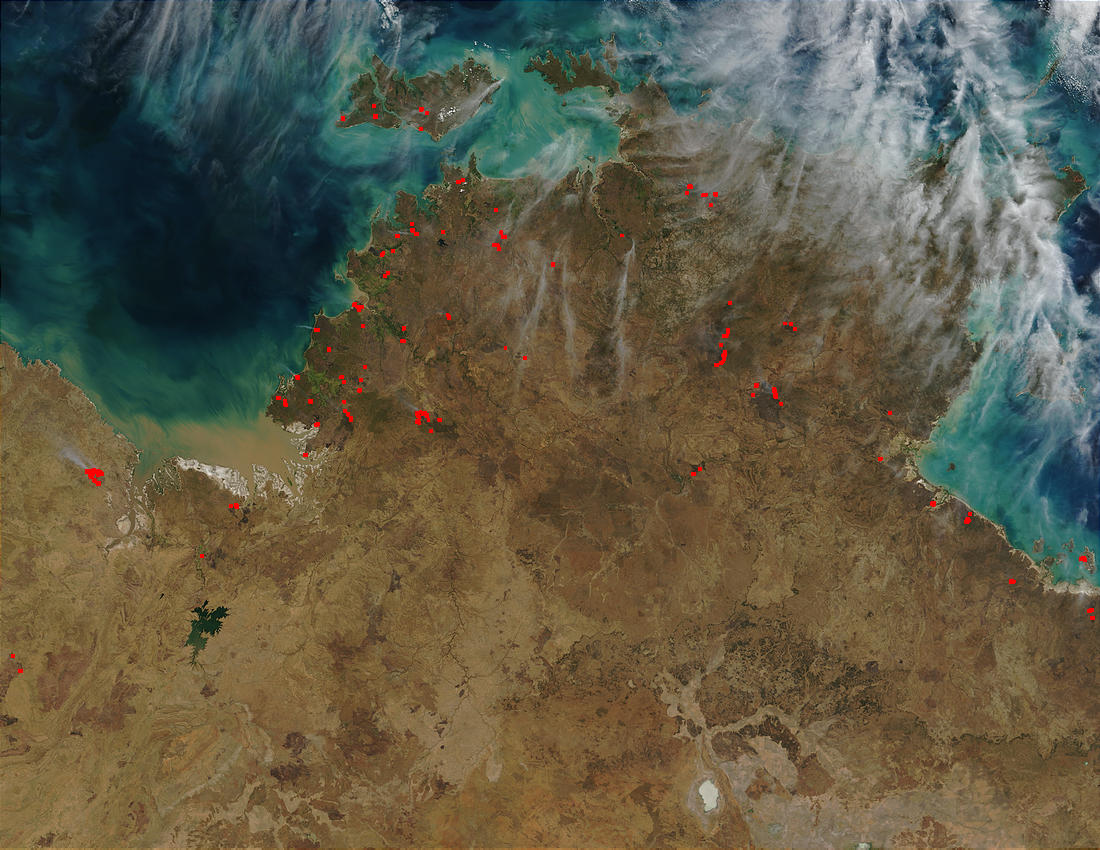 Fires in Northern Australia - related image preview