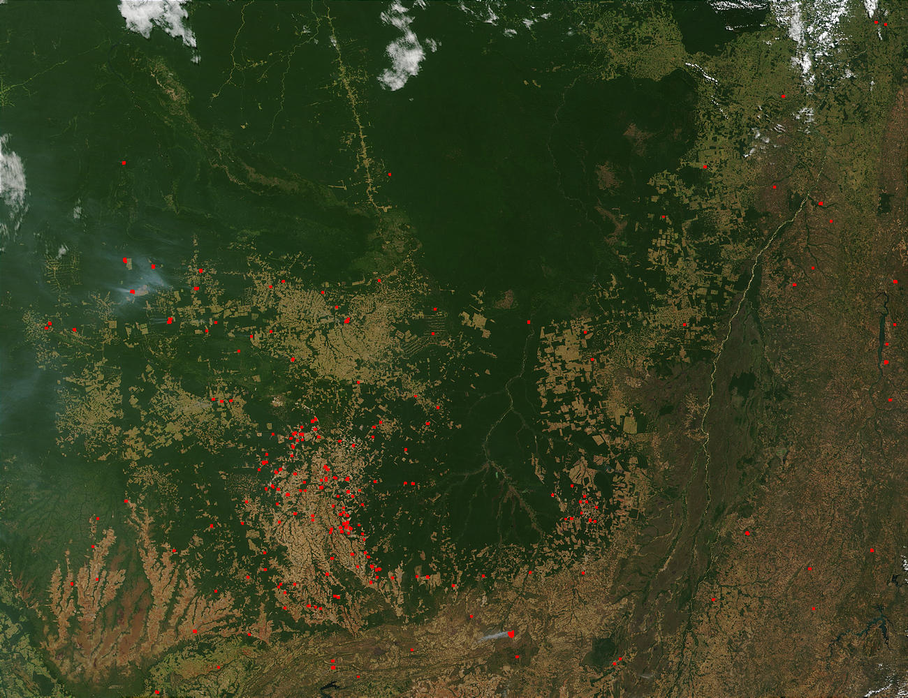 Fires in Mato Grosso, Brazil - related image preview