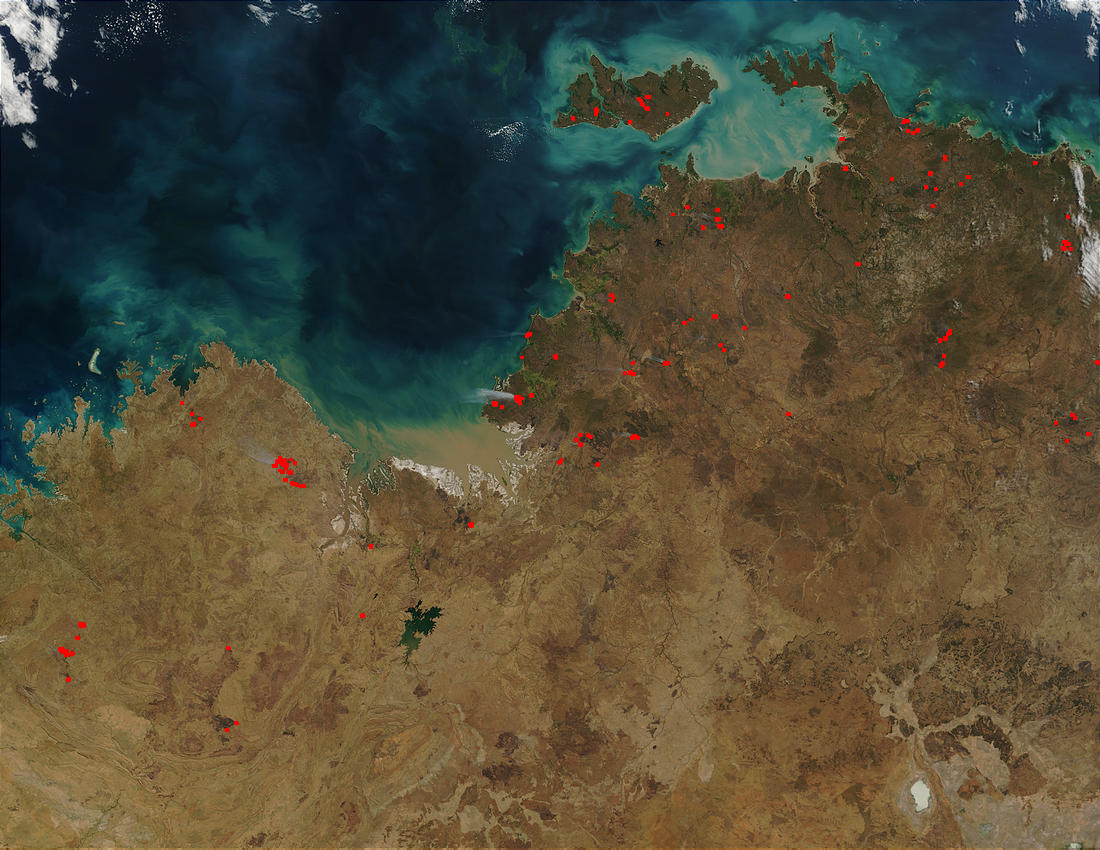 Fires in Northern Australia - related image preview