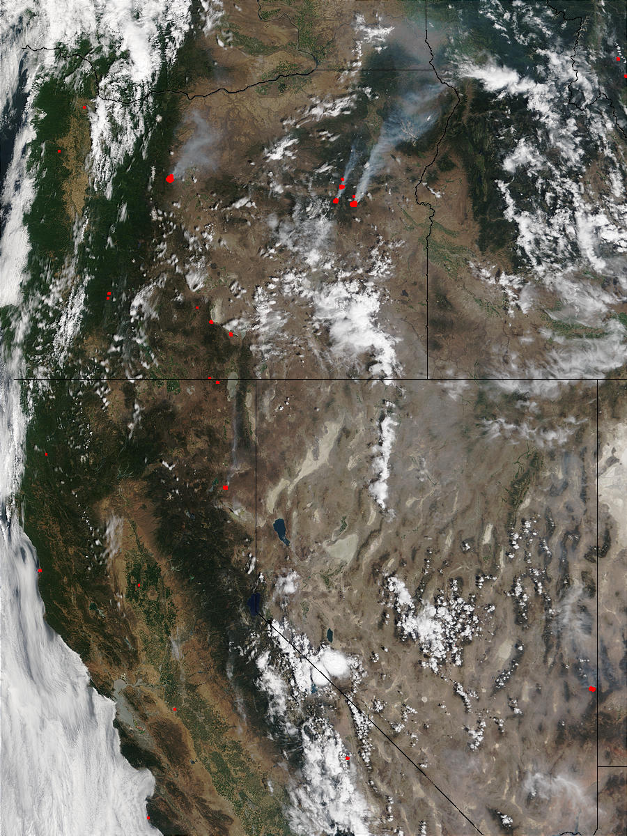 Fires in Oregon and California - related image preview