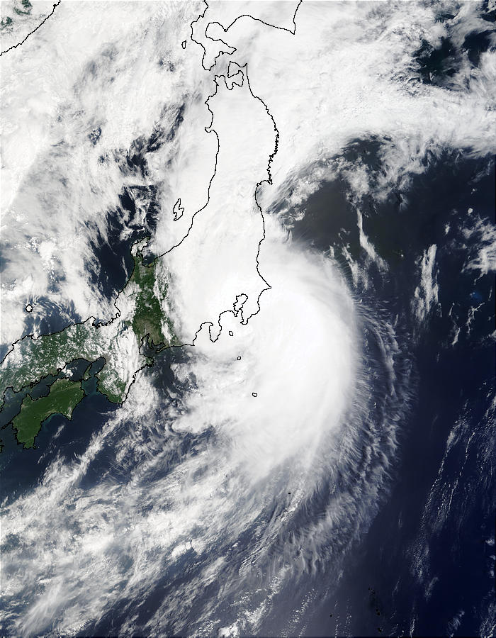 Typhoon Halong (10W) off Japan - related image preview