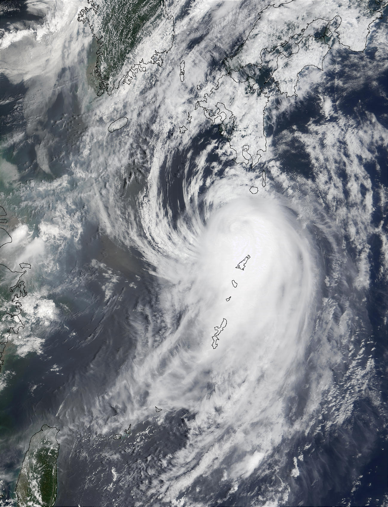 Typhoon Halong (10W) south of Japan - related image preview