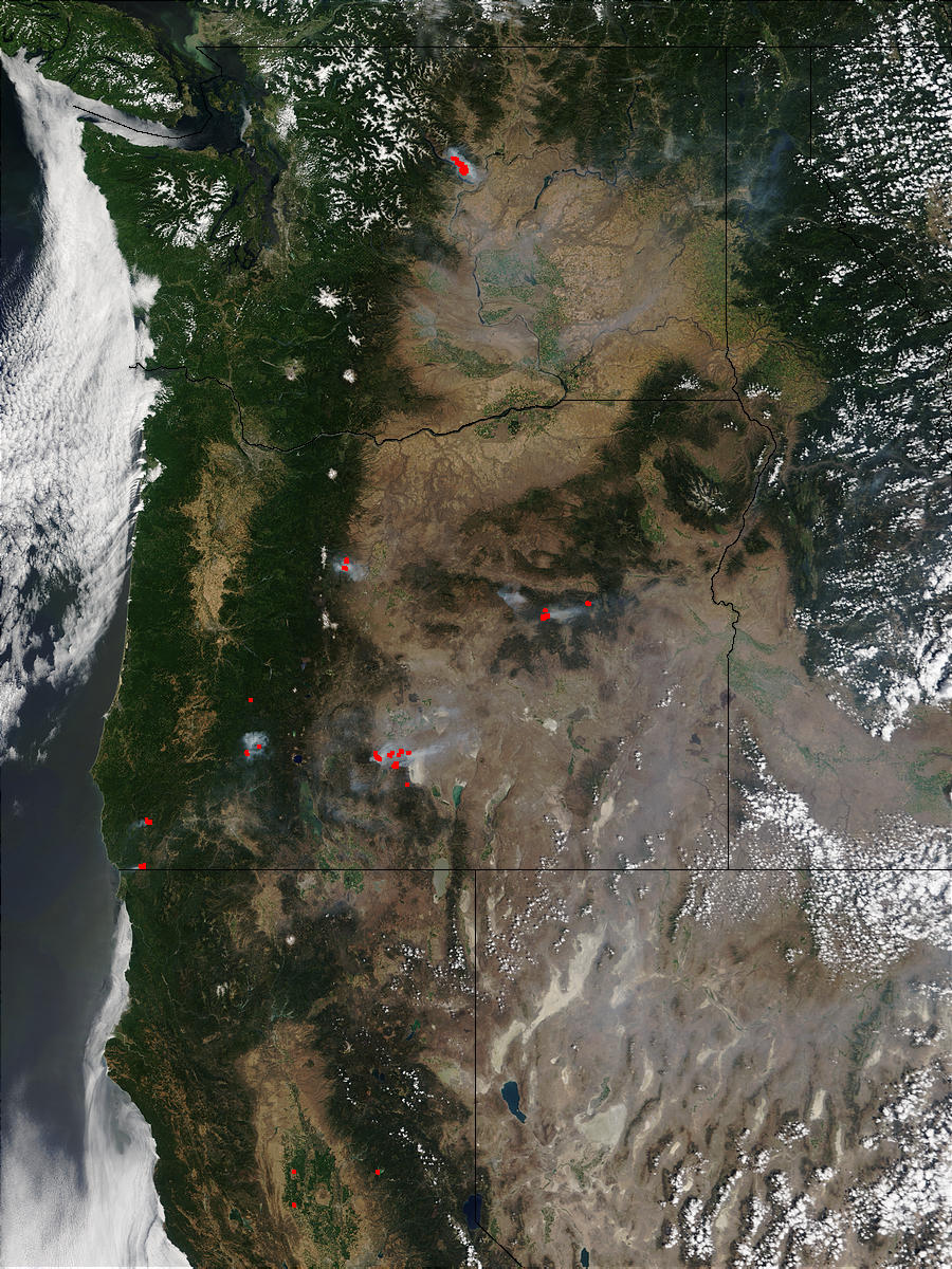 Fires in Oregon and Washington - related image preview