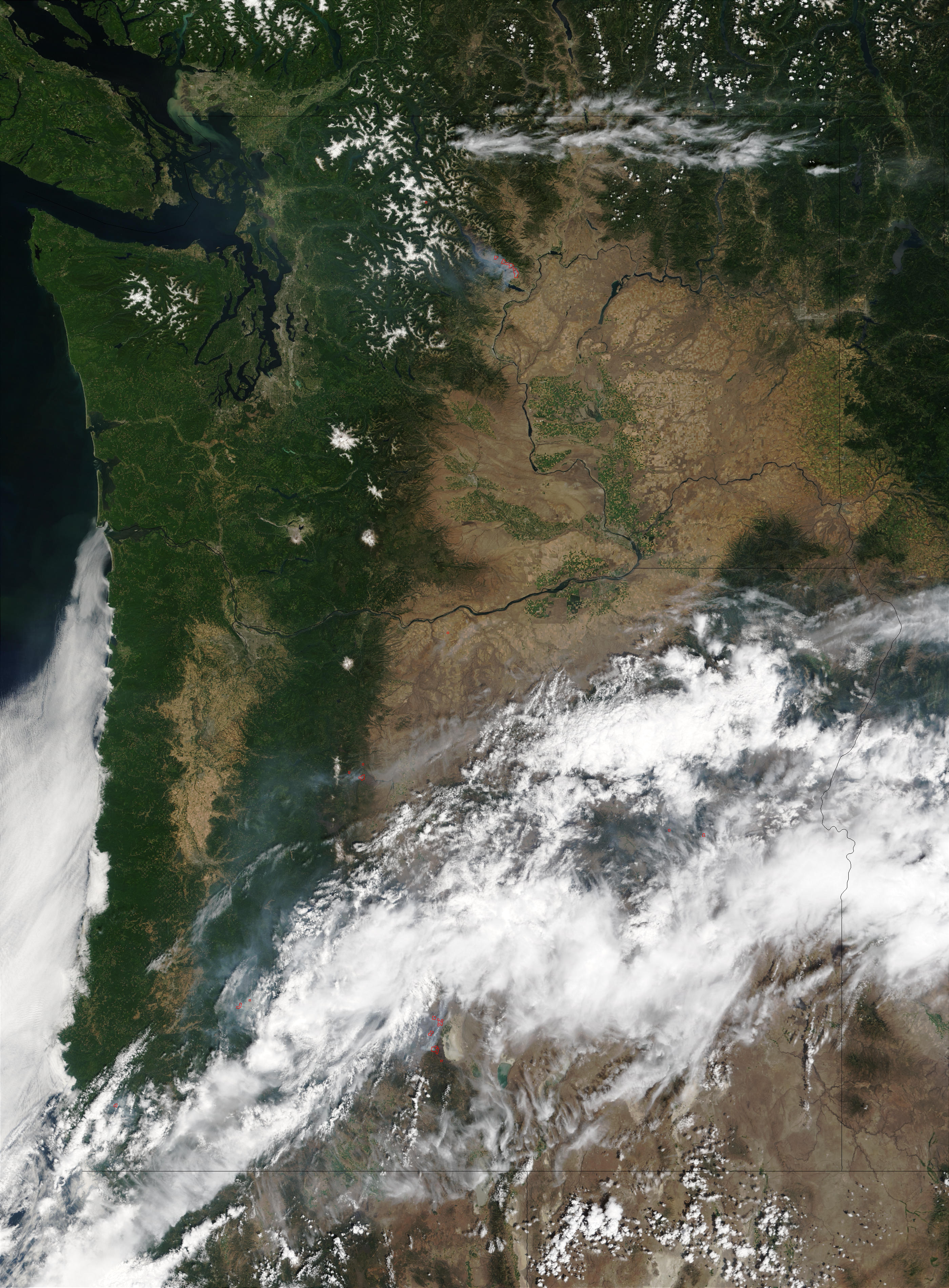 Fires in Oregon and Washington - related image preview