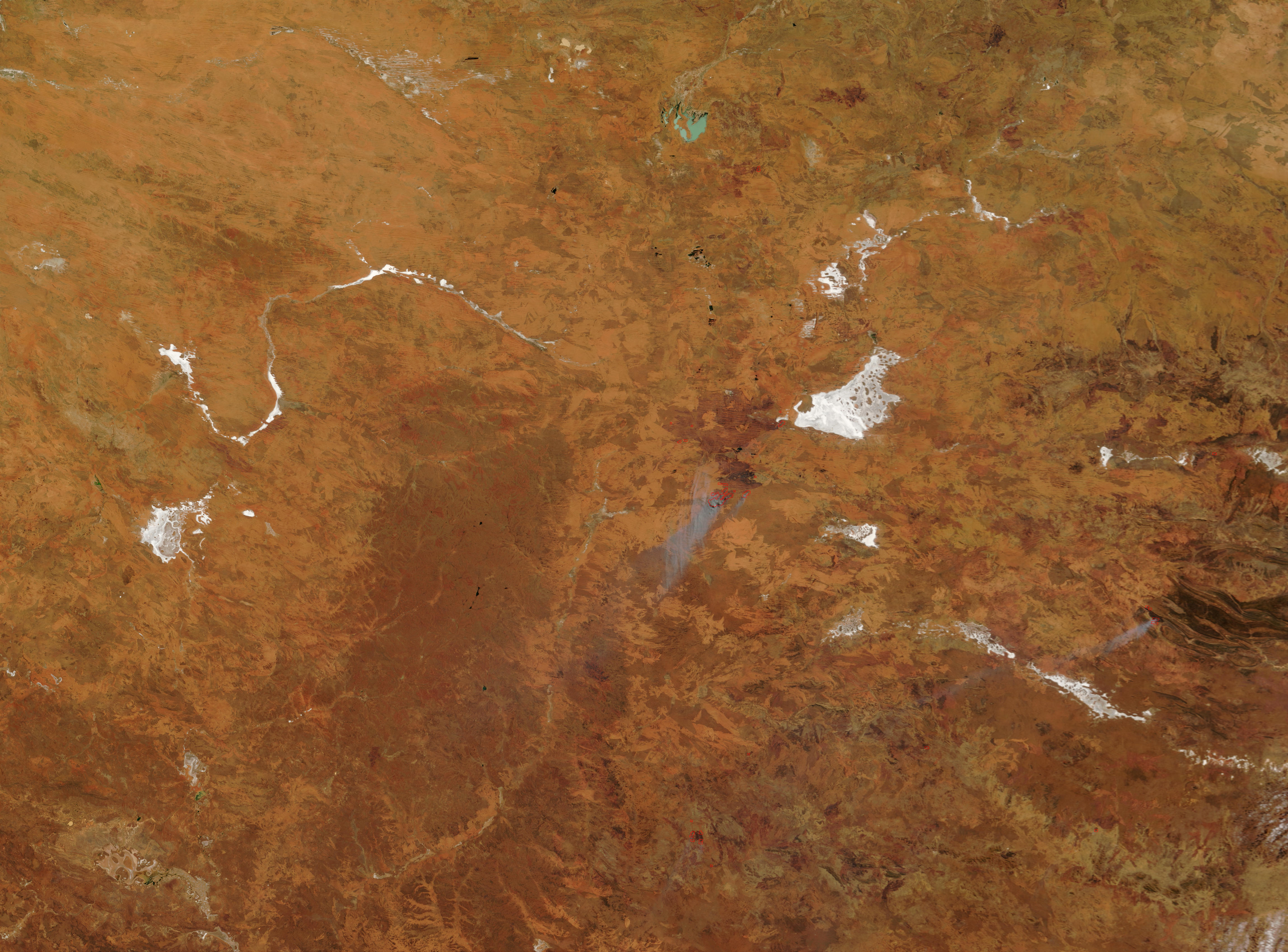 Fires near Alice Springs, Central Australia - related image preview