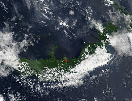 Eruption of Mount Pago Volcano, Papua New Guinea - related image preview