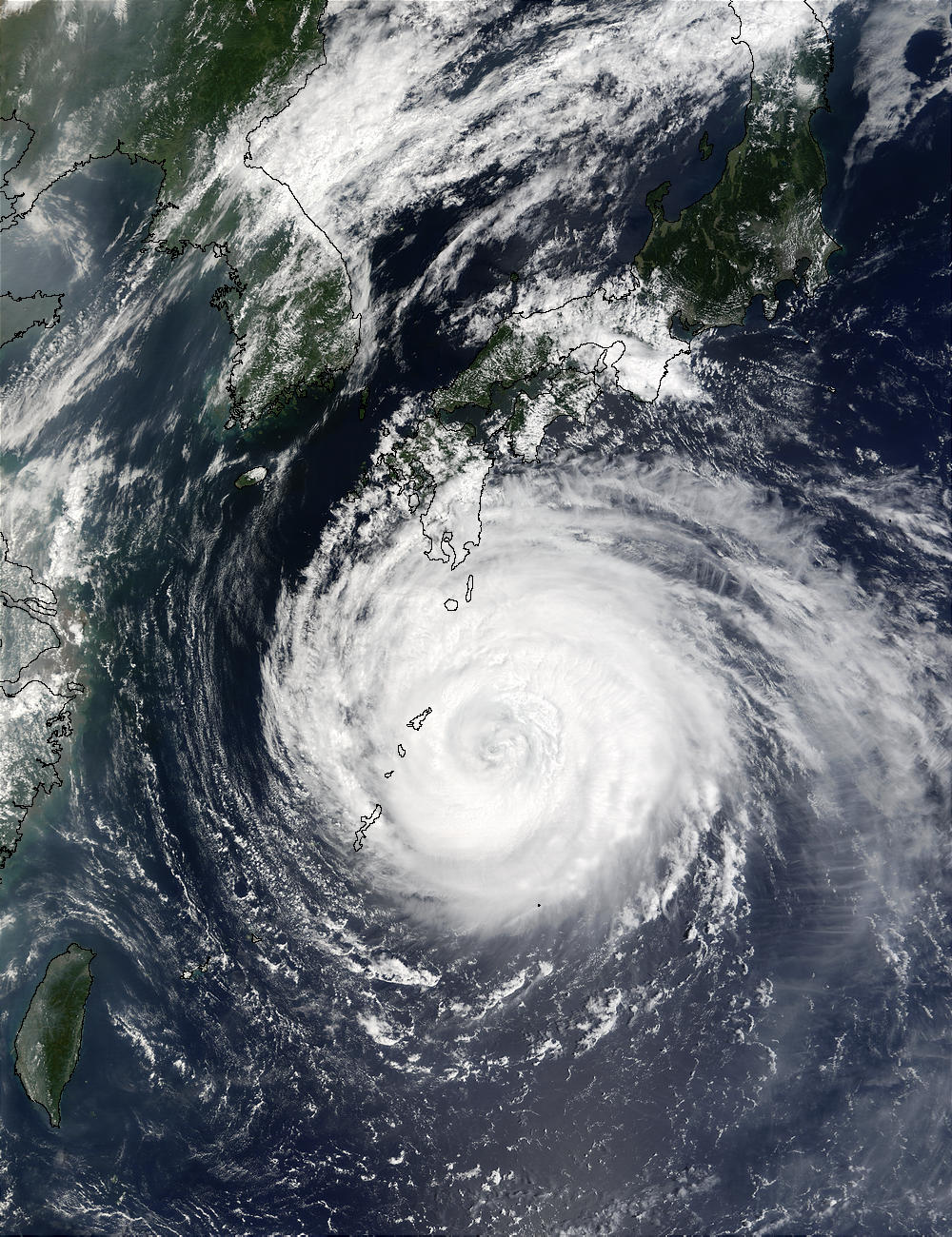 Typhoon Rusa (21W) south of Japan - related image preview