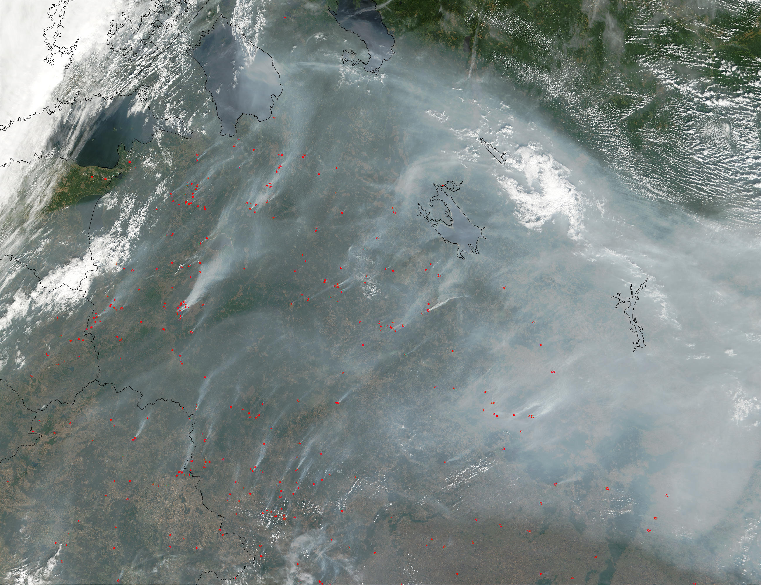 Fires and smoke in Western Russia - related image preview