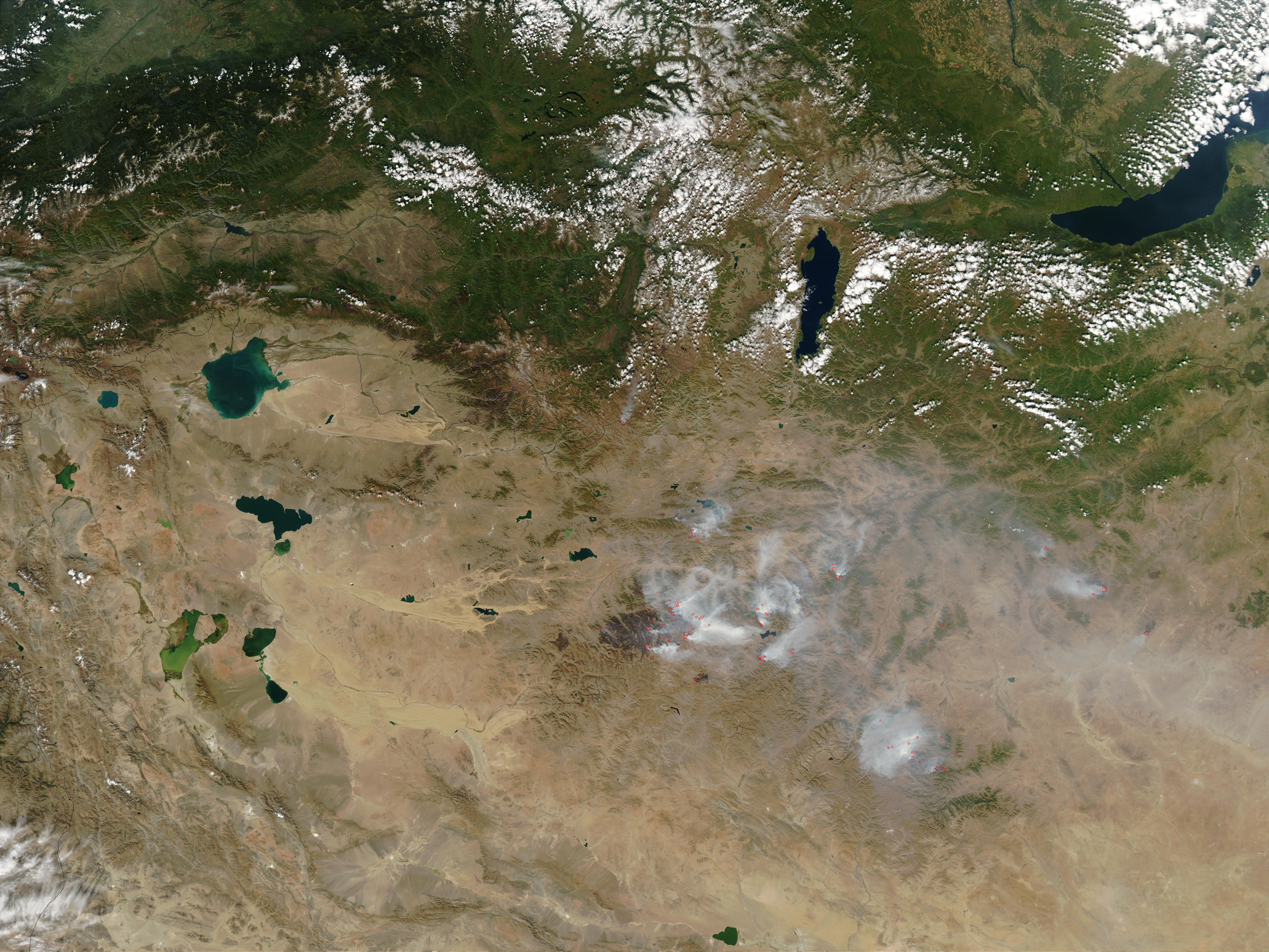 Fires in Mongolia - related image preview