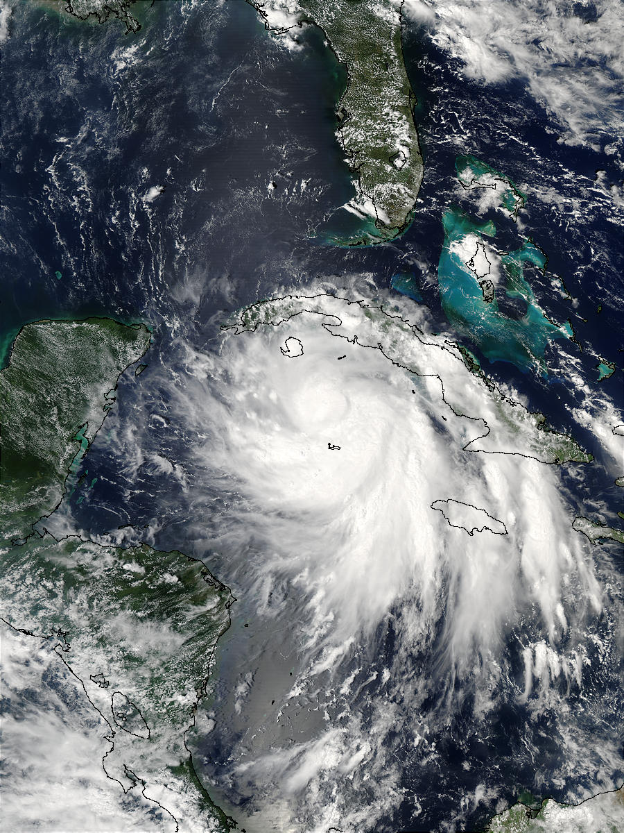 Tropical Storm Isidore south of Cuba - related image preview