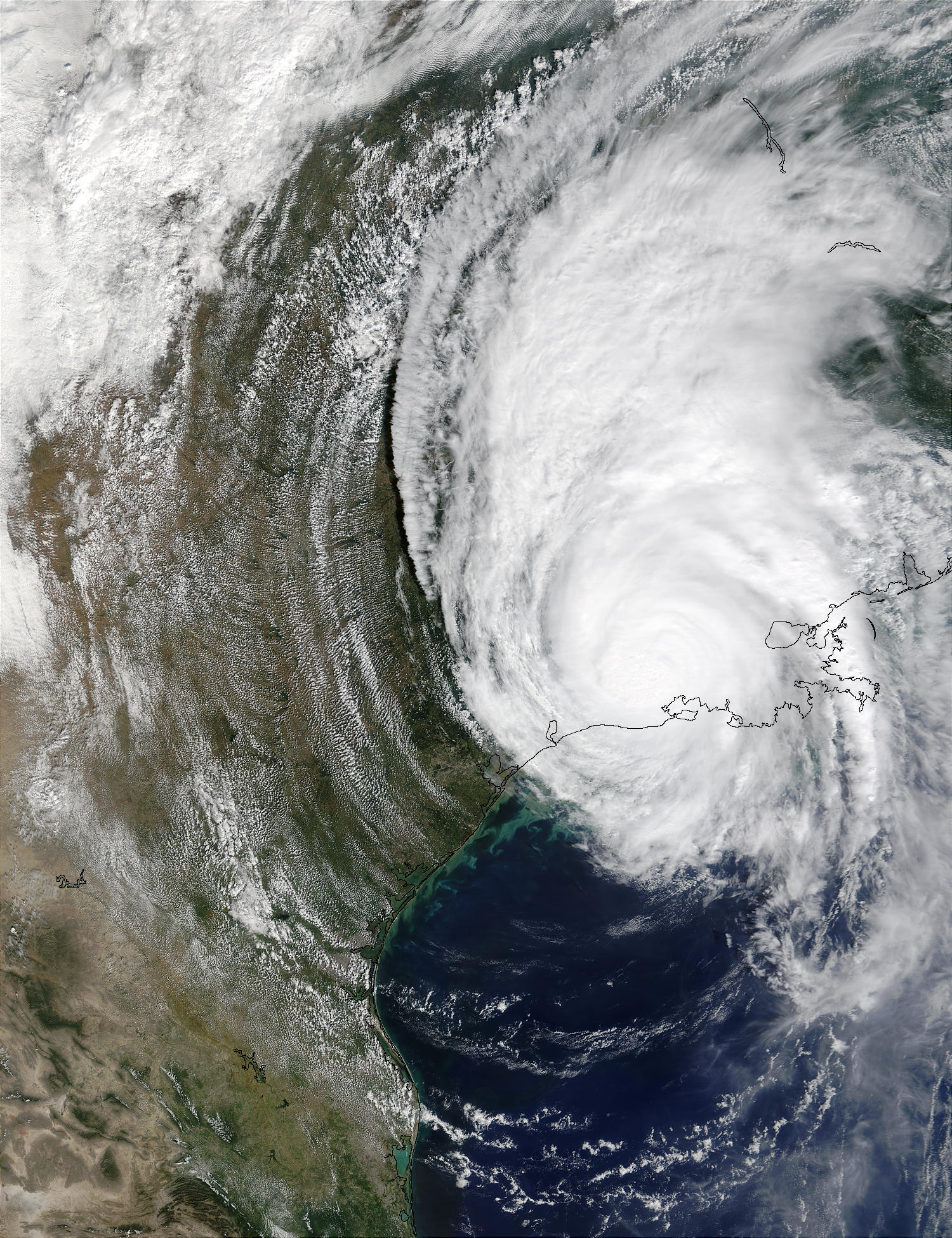 Hurricane Lili over Louisiana - related image preview